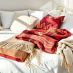 chic throw blanket styling