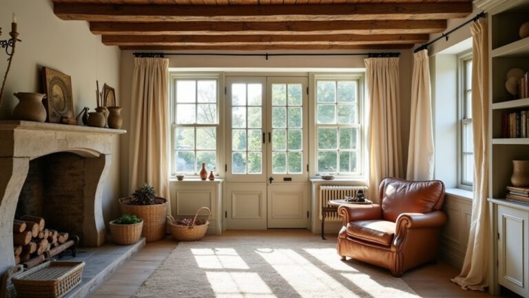 20 Vintage Farmhouse Living Room Ideas for Cozy Country Charm 6 cozy vintage farmhouse decor