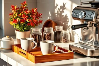 creative countertop coffee setups