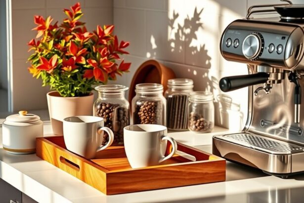 creative countertop coffee setups