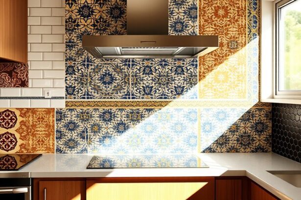 diverse tile backsplash designs