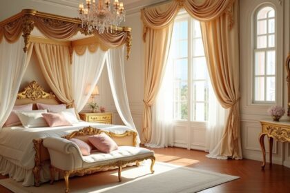 luxurious romantic bedroom decor