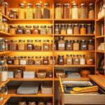 maximize small pantry space