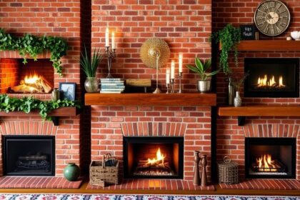 modern red brick transformations