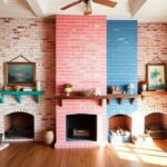 stunning painted fireplace transformations