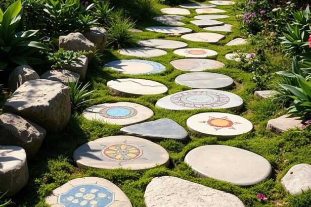 creative garden pathway designs