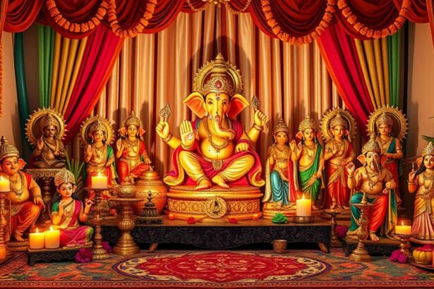 ganpati home decoration ideas