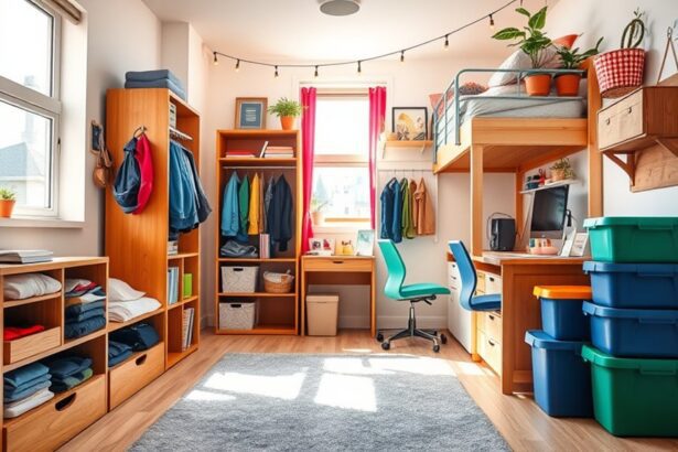 maximize small college dorms