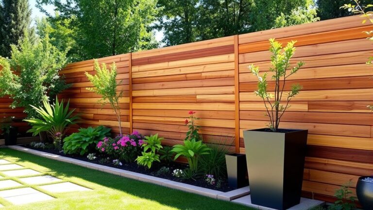 28 Garden Fence Ideas Modern Designs For Every Style And Budget 8 modern garden fence designs
