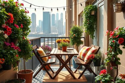 small balcony decoration tips