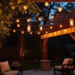 stunning outdoor string lighting