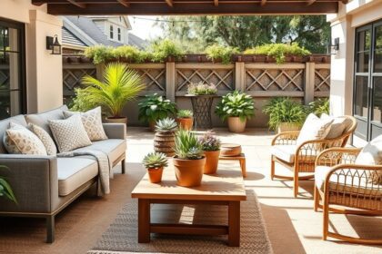 stylish outdoor living spaces
