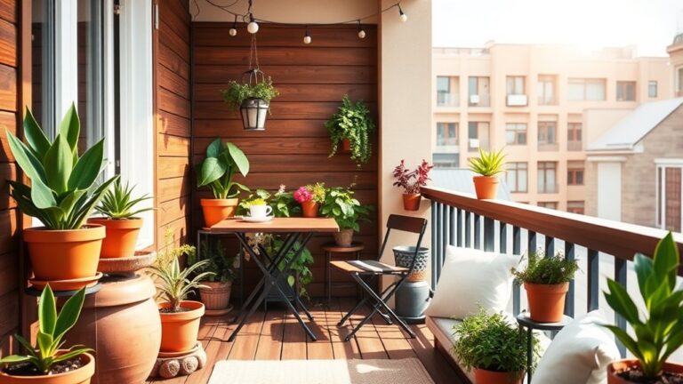 tiny balcony decor ideas