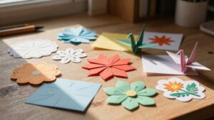 easy paper crafts collection list