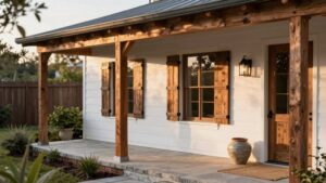 warm timeless modern farmhouse