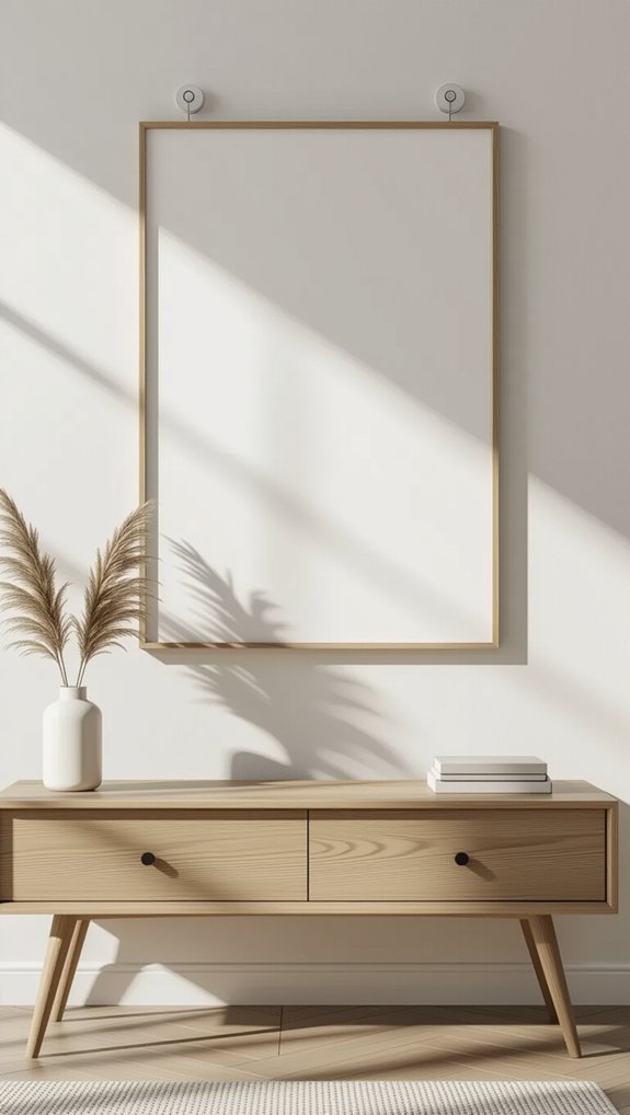 adhesive hangers for convenience