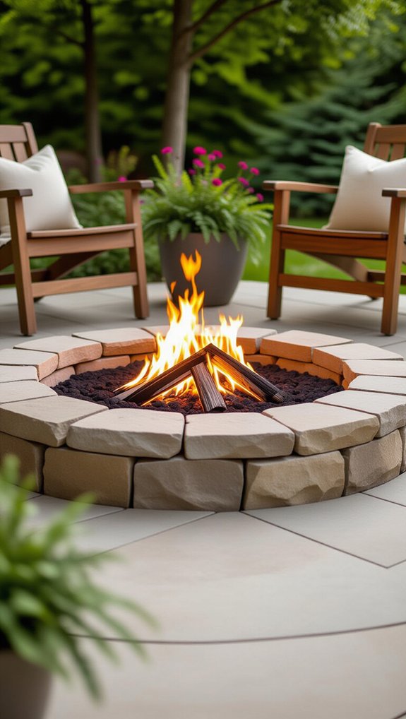 affordable garden stone edging