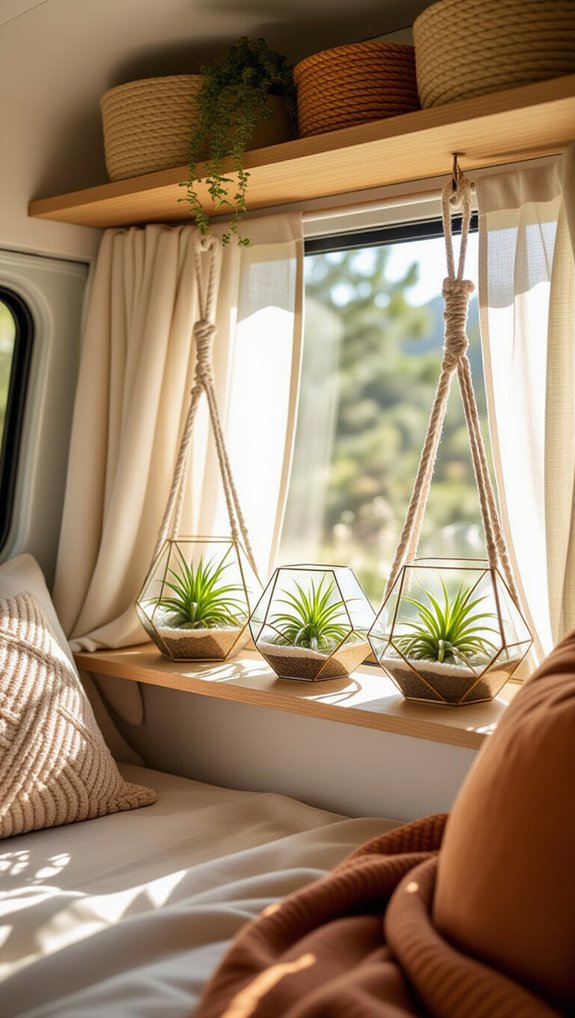 air plants for camper decor