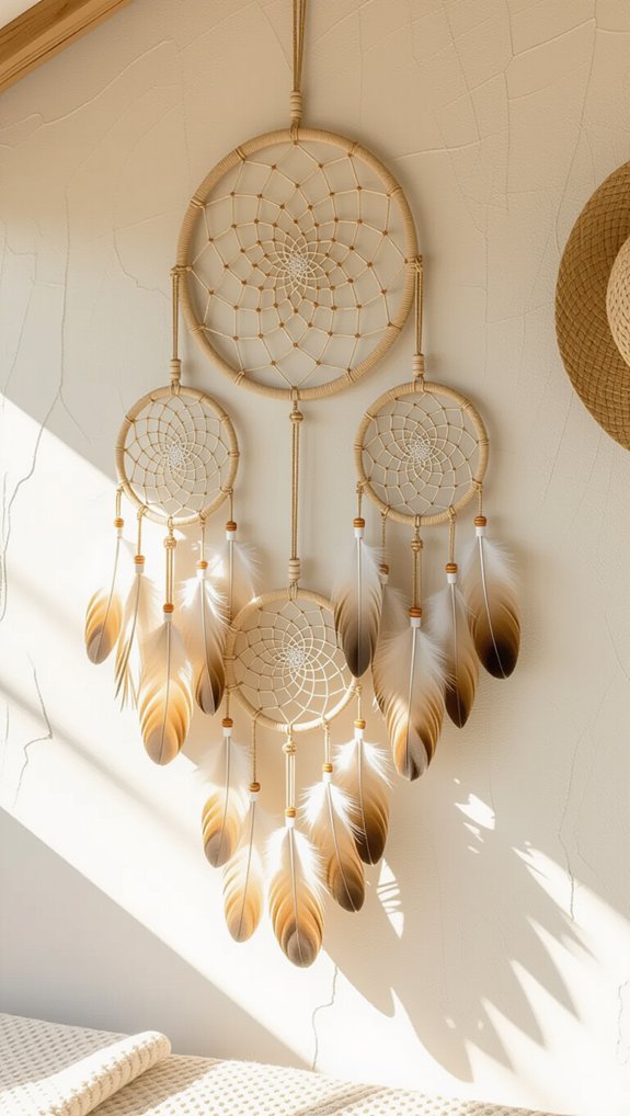 bohemian dreamcatcher wall display