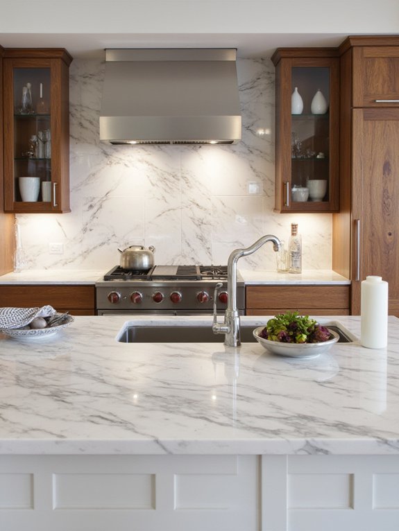 bold large format tiles