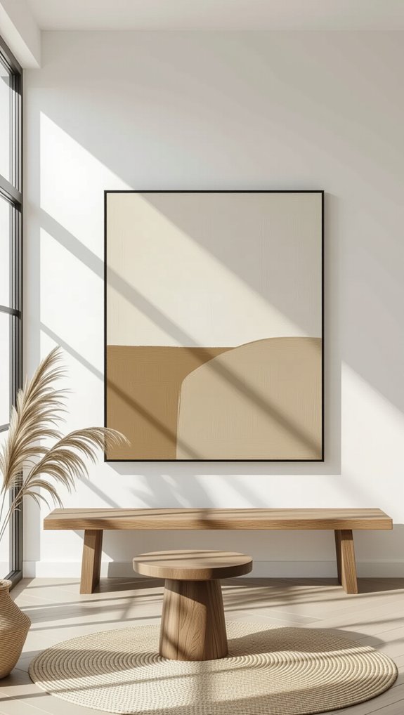 bold large scale artwork statement