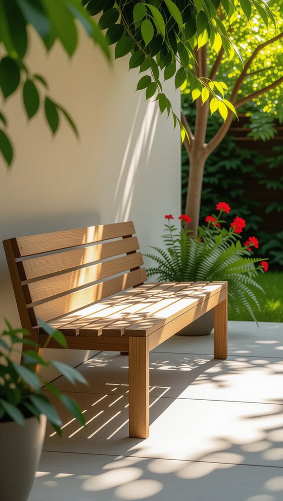 budget friendly cozy bench