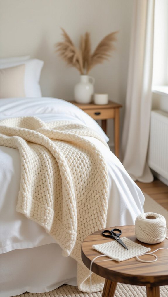 budget friendly diy throw blankets