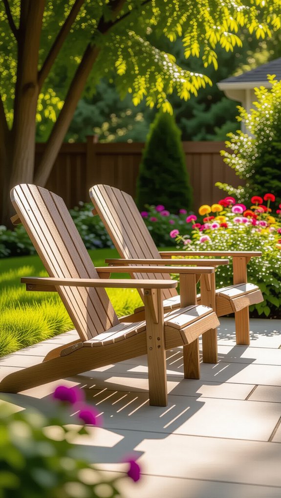 build durable adirondack chairs