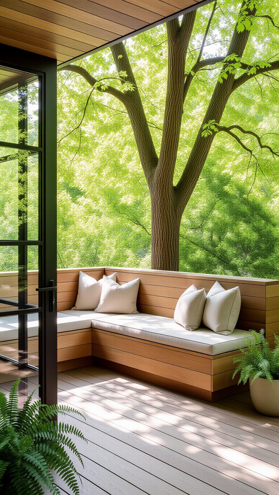 built in bench seating benefits