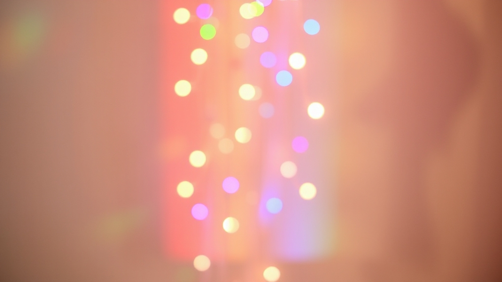 cheerful energy saving light decor