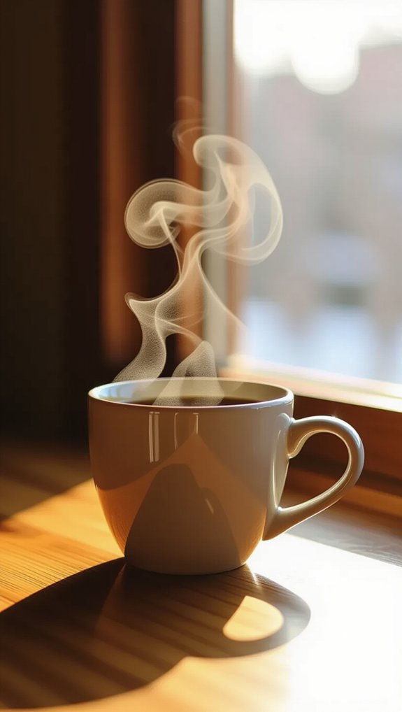 coffee kickstarts my day