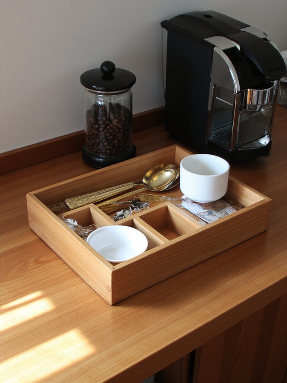 coffee station organizer kit