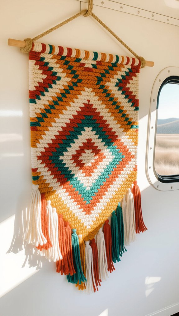 cozy handcrafted textile decor