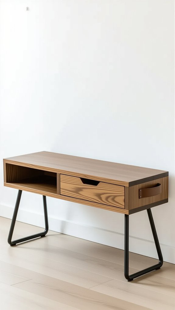 cozy organized stylish bench