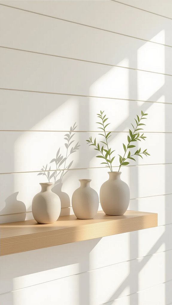 cozy rustic shiplap design