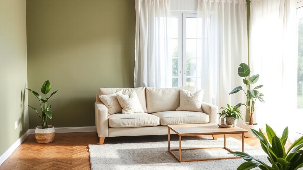 cozy soft olive ambiance