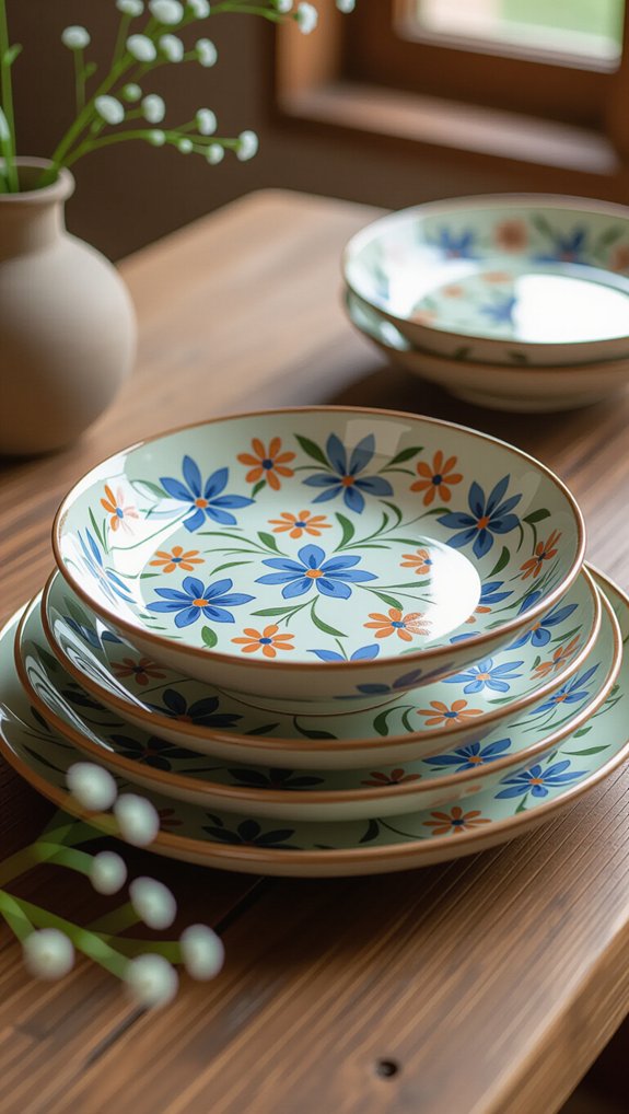 creative functional ceramic plates