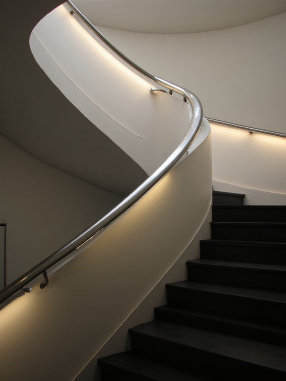 curved metal railings upgrade elegance
