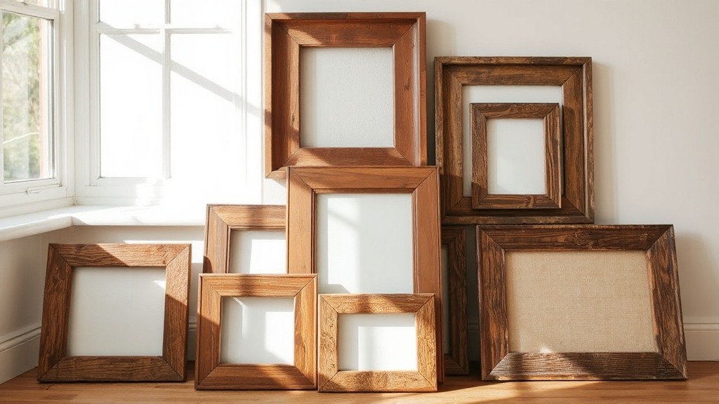 custom wooden frame project