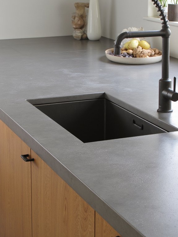 customizable durable concrete countertops