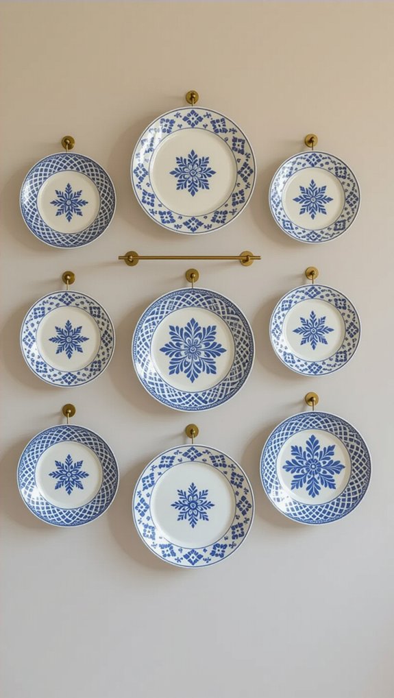 decorative plate wall display