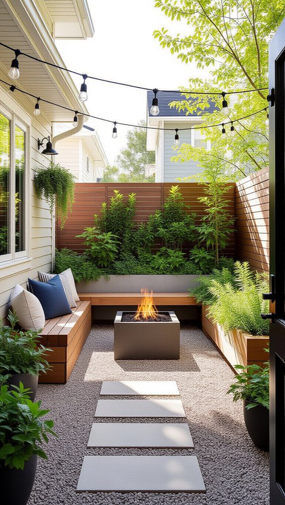 defined outdoor zones create organization