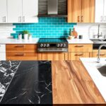 diverse kitchen countertop options