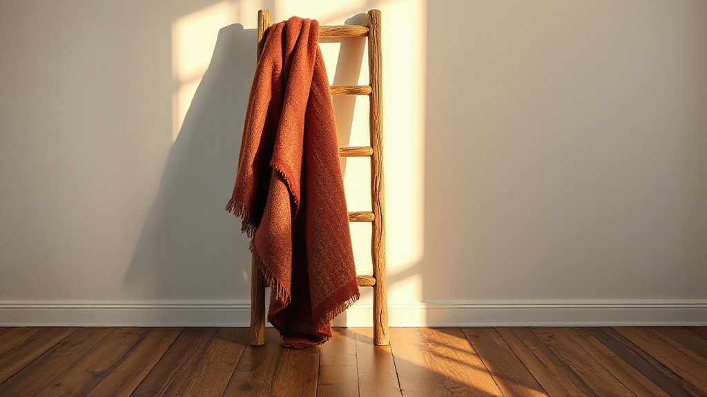 diy wooden ladder rack