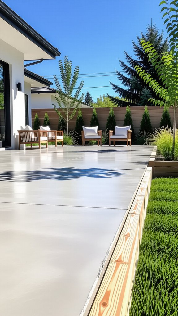 durable concrete patio foundation