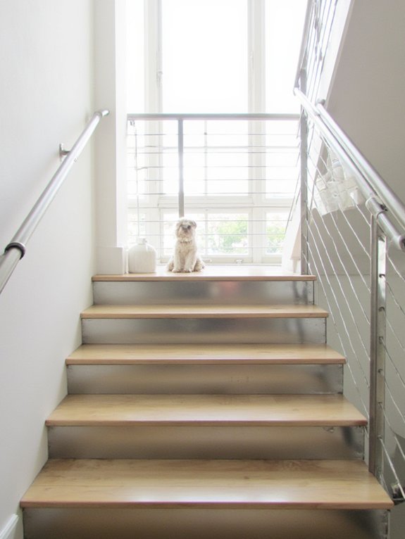 durable stainless steel railings