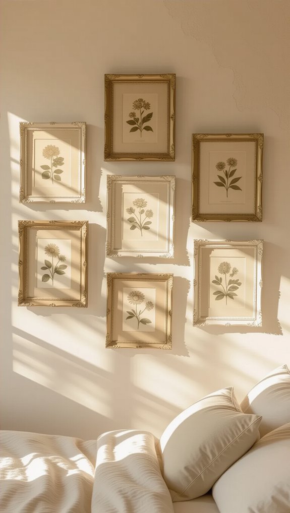 eclectic antique frame gallery