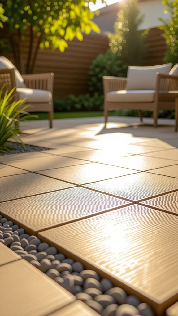 eco friendly interlocking deck tiles