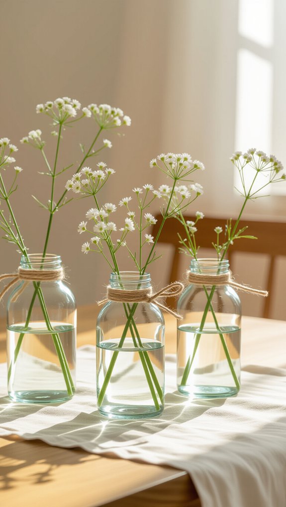 eco friendly upcycled glass vases