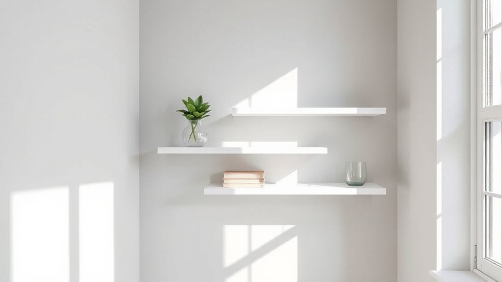 effortlessly stylish scandinavian shelves
